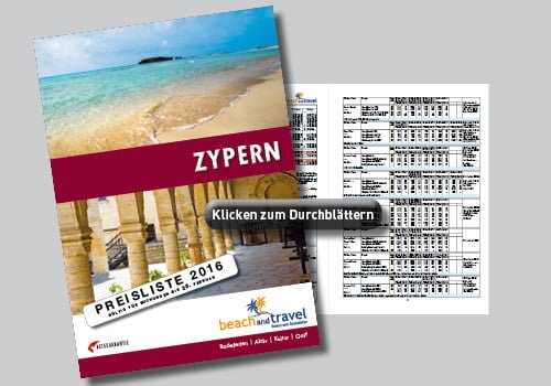 Preisliste Zypern 2016 Golf and Travel