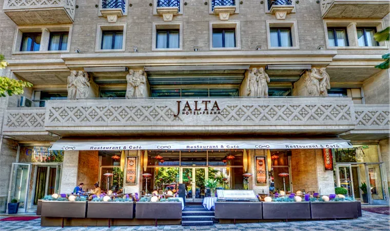 Jalta Hotel Prag Aussenansicht