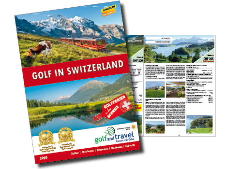 Golf in Switzerland Prospekt Cover