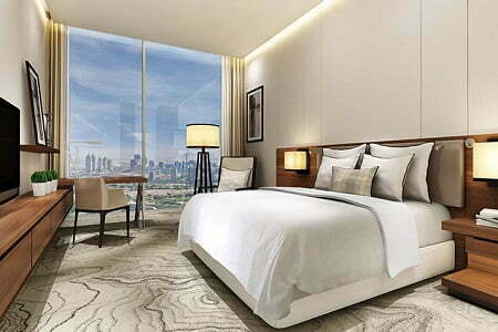 Dubai Vida Emirates Hills Deluxe Zimmer