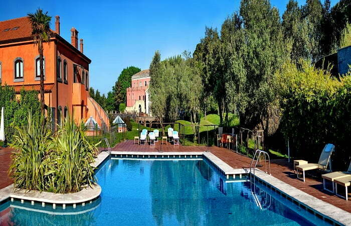 Il Picciolo Etna Hotelanlage mit Pool
