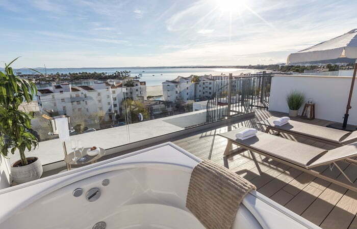 Caprica Alcudia Port Suite mit Rooftop und Meersicht