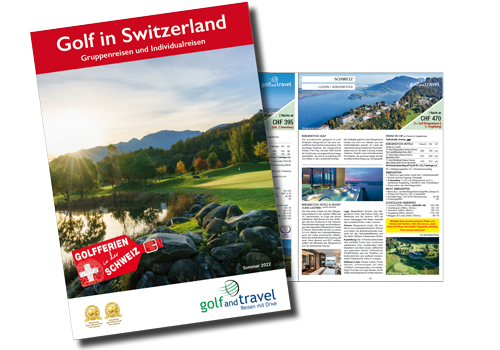 Cover Golf in Switzerland Golfreisen in der Schweiz