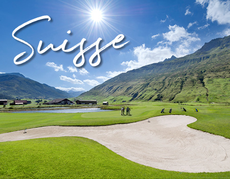 Destination de golf Suisse