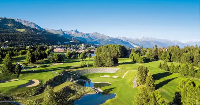 Golfplatz Cran-sur-Sierre