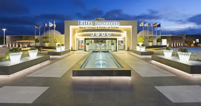 Elba Lanzarote Royal Village Entrance