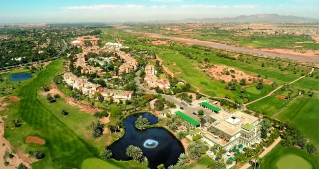 PALMERAIE ROTANA RESORT aerial
